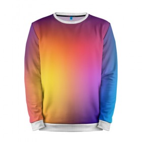 Мужской свитшот 3D с принтом Abstract gradient colors в городе Новоалтайск, 100% полиэстер с мягким внутренним слоем | круглый вырез горловины, мягкая резинка на манжетах и поясе, свободная посадка по фигуре | abstract | colors | gradient | абстракция | градиент | перелив | цвет | цветовой