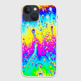 Чехол для iPhone 13 mini с принтом КИСЛОТНЫЙ СТИЛЬ в городе Новоалтайск,  |  | abstract | abstraction | color | geometry | paitnt | psy | абстракция | геометрия | краски | неоновые | психоделика