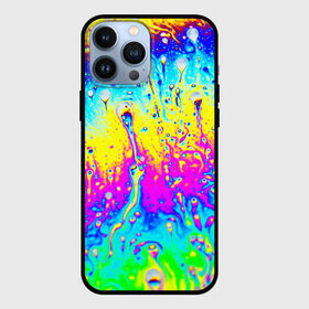 Чехол для iPhone 13 Pro Max с принтом КИСЛОТНЫЙ СТИЛЬ в городе Новоалтайск,  |  | Тематика изображения на принте: abstract | abstraction | color | geometry | paitnt | psy | абстракция | геометрия | краски | неоновые | психоделика