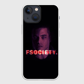 Чехол для iPhone 13 mini с принтом Мистер Робот в городе Новоалтайск,  |  | Тематика изображения на принте: mr. robot | мистер робот | сериал | фильм | хакер | элиот | эллиот