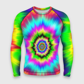 Мужской рашгард 3D с принтом ОПТИЧЕСКИЙ УЗОР в городе Новоалтайск,  |  | abstract | abstraction | color | geometry | paitnt | psy | абстракция | геометрия | краски | неоновые | психоделика