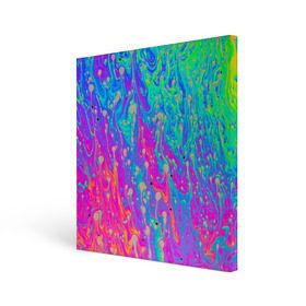 Холст квадратный с принтом НЕОНОВАЯ ПАЛИТРА в городе Новоалтайск, 100% ПВХ |  | abstract | abstraction | color | geometry | paitnt | psy | абстракция | геометрия | краски | неоновые | психоделика