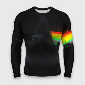 Мужской рашгард 3D с принтом PINK FLOYD в городе Новоалтайск,  |  | Тематика изображения на принте: music | pink floyd | the dark side of the moon | космос | луна | музыка | пинк флойд | призма | рок | треугольник | триангулярная призма
