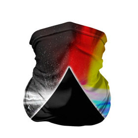 Бандана-труба 3D с принтом PINK FLOYD в городе Новоалтайск, 100% полиэстер, ткань с особыми свойствами — Activecool | плотность 150‒180 г/м2; хорошо тянется, но сохраняет форму | music | pink floyd | the dark side of the moon | космос | луна | музыка | пинк флойд | призма | рок | треугольник | триангулярная призма