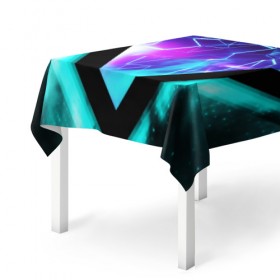 Скатерть 3D с принтом NEON GEOMETRY в городе Новоалтайск, 100% полиэстер (ткань не мнется и не растягивается) | Размер: 150*150 см | abstract | abstraction | color | geometry | paitnt | psy | абстракция | геометрия | краски | неоновые | психоделика