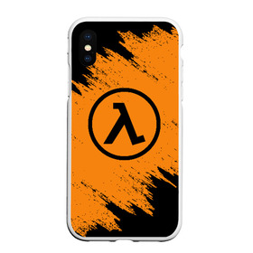 Чехол для iPhone XS Max матовый с принтом HALF-LIFE в городе Новоалтайск, Силикон | Область печати: задняя сторона чехла, без боковых панелей | aperture laboratories | black mesa | gordon freeman | half life | half life 3 | valve | блэк меса | вэлв | гордон фриман | халф лайф
