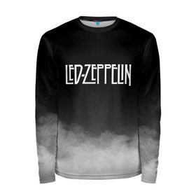 Мужской лонгслив 3D с принтом LED ZEPPELIN в городе Новоалтайск, 100% полиэстер | длинные рукава, круглый вырез горловины, полуприлегающий силуэт | led zeppelin | джимми пейдж | лед зеппелин