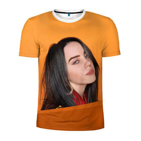 Мужская футболка 3D спортивная с принтом BILLIE EILISH в городе Новоалтайск, 100% полиэстер с улучшенными характеристиками | приталенный силуэт, круглая горловина, широкие плечи, сужается к линии бедра | Тематика изображения на принте: all | asleep | bad | bellyache | billie | blohsh | dont | eilish | eyes | fall | guy | logo | music | ocean | singer | smile | when | айлиш | били | билли | бэрд | лого | музыка | пайрат | певица | символ | эйлиш