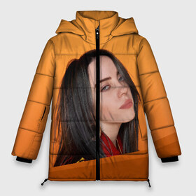 Женская зимняя куртка 3D с принтом BILLIE EILISH в городе Новоалтайск, верх — 100% полиэстер; подкладка — 100% полиэстер; утеплитель — 100% полиэстер | длина ниже бедра, силуэт Оверсайз. Есть воротник-стойка, отстегивающийся капюшон и ветрозащитная планка. 

Боковые карманы с листочкой на кнопках и внутренний карман на молнии | all | asleep | bad | bellyache | billie | blohsh | dont | eilish | eyes | fall | guy | logo | music | ocean | singer | smile | when | айлиш | били | билли | бэрд | лого | музыка | пайрат | певица | символ | эйлиш