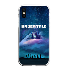 Чехол для iPhone XS Max матовый с принтом UNDERTALE АНДЕРТЕЙЛ в городе Новоалтайск, Силикон | Область печати: задняя сторона чехла, без боковых панелей | Тематика изображения на принте: asriel dreemurr | chara | frisk | sans | undertale | азриэль дримурр | андертейл | андрайн | гастер | замок азгора | меттатон | санс | фриск | чара