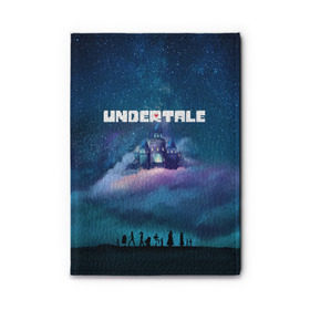 Обложка для автодокументов с принтом UNDERTALE в городе Новоалтайск, натуральная кожа |  размер 19,9*13 см; внутри 4 больших “конверта” для документов и один маленький отдел — туда идеально встанут права | Тематика изображения на принте: asriel dreemurr | chara | frisk | sans | undertale | азриэль дримурр | андертейл | андрайн | гастер | замок азгора | меттатон | санс | фриск | чара