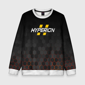 Детский свитшот 3D с принтом BORDERLANDS 3 - HYPERION в городе Новоалтайск, 100% полиэстер | свободная посадка, прямой крой, мягкая тканевая резинка на рукавах и понизу свитшота | borderlands | borderlands 3 | hyperion | бордерлендс | гиперион