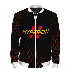 Мужской бомбер 3D с принтом BORDERLANDS 3 - HYPERION в городе Новоалтайск, 100% полиэстер | застегивается на молнию, по бокам два кармана без застежек, по низу бомбера и на воротнике - эластичная резинка | borderlands | borderlands 3 | gearbox | gearbox software | hyperion | бордерлендс | гиперион
