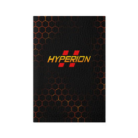 Обложка для паспорта матовая кожа с принтом BORDERLANDS 3 - HYPERION в городе Новоалтайск, натуральная матовая кожа | размер 19,3 х 13,7 см; прозрачные пластиковые крепления | Тематика изображения на принте: borderlands | borderlands 3 | gearbox | gearbox software | hyperion | бордерлендс | гиперион