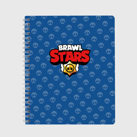 Тетрадь с принтом Brawl Stars в городе Новоалтайск, 100% бумага | 48 листов, плотность листов — 60 г/м2, плотность картонной обложки — 250 г/м2. Листы скреплены сбоку удобной пружинной спиралью. Уголки страниц и обложки скругленные. Цвет линий — светло-серый
 | brawl | brawl stars | stars | бравл | бравл старс | браво старс | игра | компьютерная | онлайн | старс