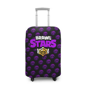Чехол для чемодана 3D с принтом Brawl Stars в городе Новоалтайск, 86% полиэфир, 14% спандекс | двустороннее нанесение принта, прорези для ручек и колес | brawl | brawl stars | stars | бравл | бравл старс | браво старс | игра | компьютерная | онлайн | старс
