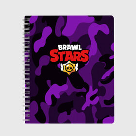 Тетрадь с принтом Brawl Stars в городе Новоалтайск, 100% бумага | 48 листов, плотность листов — 60 г/м2, плотность картонной обложки — 250 г/м2. Листы скреплены сбоку удобной пружинной спиралью. Уголки страниц и обложки скругленные. Цвет линий — светло-серый
 | brawl | brawl stars | stars | бравл | бравл старс | браво старс | игра | компьютерная | онлайн | старс