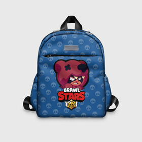 Детский рюкзак 3D с принтом Brawl Stars в городе Новоалтайск, 100% полиэстер | лямки с регулируемой длиной, сверху петелька, чтобы рюкзак можно было повесить на вешалку. Основное отделение закрывается на молнию, как и внешний карман. Внутри дополнительный карман. По бокам два дополнительных кармашка | brawl | brawl stars | stars | бравл | бравл старс | браво старс | игра | компьютерная | онлайн | старс