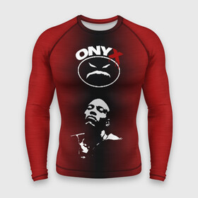 Мужской рашгард 3D с принтом Onyx в городе Новоалтайск,  |  | fredro starr | gangsta | gangsta rap | gangster | hardcore | hip hop | hiphop | icon | old school | oniks | onix | onyks | onyx | rap | sticky fingaz | ганста | оникс | реп | рэп | хип хоп