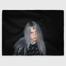 Плед 3D с принтом BILLIE EILISH с Пауком в городе Новоалтайск, 100% полиэстер | закругленные углы, все края обработаны. Ткань не мнется и не растягивается | Тематика изображения на принте: all | asleep | bad | bellyache | billie | blohsh | dont | eilish | eyes | fall | ghoul | guy | logo | music | ocean | singer | smile | when | айлиш | били | билли | бэрд | лого | музыка | пайрат | певица | символ | эйлиш