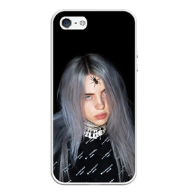 Чехол для iPhone 5/5S матовый с принтом BILLIE EILISH с Пауком в городе Новоалтайск, Силикон | Область печати: задняя сторона чехла, без боковых панелей | all | asleep | bad | bellyache | billie | blohsh | dont | eilish | eyes | fall | ghoul | guy | logo | music | ocean | singer | smile | when | айлиш | били | билли | бэрд | лого | музыка | пайрат | певица | символ | эйлиш