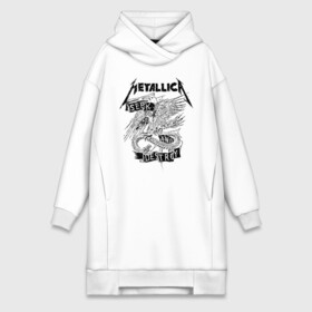 Платье-худи хлопок с принтом Metallica в городе Новоалтайск,  |  | metalica | metallica | группа | джеймс хэтфилд | кирк хэмметт | ларс ульрих | метал | металика | металлика | миталика | музыка | роберт трухильо | рок | трэш | трэшметал | хард | хеви