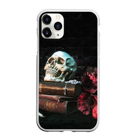Чехол для iPhone 11 Pro Max матовый с принтом ГОТИКА в городе Новоалтайск, Силикон |  | Тематика изображения на принте: abstract | abstraction | bones | fantasy | skull | голова | кости | скилет | череп