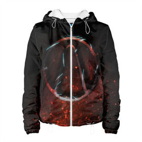 Женская куртка 3D с принтом BORDERLANDS 3 в городе Новоалтайск, ткань верха — 100% полиэстер, подклад — флис | прямой крой, подол и капюшон оформлены резинкой с фиксаторами, два кармана без застежек по бокам, один большой потайной карман на груди. Карман на груди застегивается на липучку | bl3 | borderlands | borderlands 3 | game | guns | mayhem is coming | psycho | roses are red | vault | vault symbol | игры | пустошь