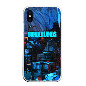 Чехол для iPhone XS Max матовый с принтом BORDERLANDS в городе Новоалтайск, Силикон | Область печати: задняя сторона чехла, без боковых панелей | bl3 | borderlands | borderlands 3 | game | guns | mayhem is coming | psycho | roses are red | vault | vault symbol | игры | пустошь