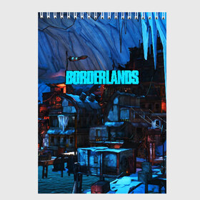 Скетчбук с принтом BORDERLANDS в городе Новоалтайск, 100% бумага
 | 48 листов, плотность листов — 100 г/м2, плотность картонной обложки — 250 г/м2. Листы скреплены сверху удобной пружинной спиралью | bl3 | borderlands | borderlands 3 | game | guns | mayhem is coming | psycho | roses are red | vault | vault symbol | игры | пустошь