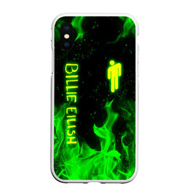 Чехол для iPhone XS Max матовый с принтом BILLIE EILISH в городе Новоалтайск, Силикон | Область печати: задняя сторона чехла, без боковых панелей | be | billie | billie eilish | blohsh | билли | билли айлиш