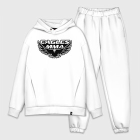 Мужской костюм хлопок OVERSIZE с принтом EAGLES MMA ХАБИБ в городе Новоалтайск,  |  | Тематика изображения на принте: eagles mma | khabib | khabib nurmagomedov | mma | мма | хабиб | хабиб нурмагомедов