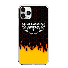 Чехол для iPhone 11 Pro матовый с принтом EAGLES MMA ХАБИБ в городе Новоалтайск, Силикон |  | eagles mma | khabib | khabib nurmagomedov | mma | мма | хабиб | хабиб нурмагомедов