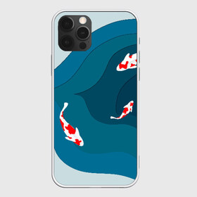 Чехол для iPhone 12 Pro Max с принтом Рыбки в городе Новоалтайск, Силикон |  | fish | fishing | вода | озеро | плавают | рыба | рыбалка | рыбки | рыбы | японские рыбы