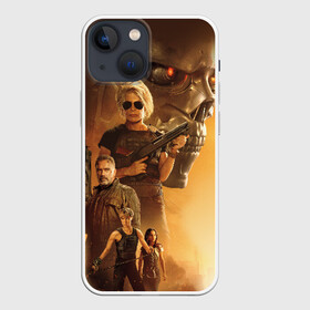 Чехол для iPhone 13 mini с принтом Terminator: Dark Fate в городе Новоалтайск,  |  | dark fate | sarah j. connor | t 800 | terminator | восстание машин | киборг | сара коннор | темные судьбы | терминатор