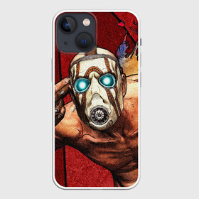 Чехол для iPhone 13 mini с принтом BORDERLANDS 3 в городе Новоалтайск,  |  | borderlands | borderlands 3 | cl4p tp | claptrap | gearbox | hyperion | lilith | moxxi | psycho | sirens | tina | zero | бордерлендс | гиперион | зеро | клеп треп | лилит | мокси | псих | сирена | тина