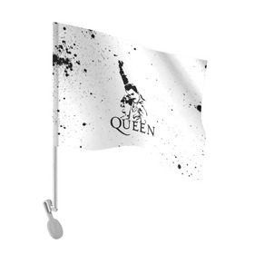 Флаг для автомобиля с принтом Queen в городе Новоалтайск, 100% полиэстер | Размер: 30*21 см | paul rodgers | queen | quen | брайан мэй | глэм | группа | джон дикон | квин | королева | куин | меркури | меркьюри | мэркури | поп | роджер тейлор | рок | фредди | фреди | хард | хардрок