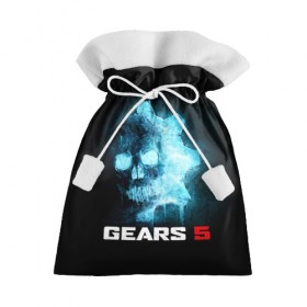 Подарочный 3D мешок с принтом GEARS 5 в городе Новоалтайск, 100% полиэстер | Размер: 29*39 см | Тематика изображения на принте: game | games | gears | gears 5 | gears of war | logo | shooter | symbol | war | боевик | вар | войны | гирс | гирс 5 | гирс оф вар | игра | игры | лого | логотип | символ | шестерни | шутер