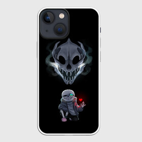 Чехол для iPhone 13 mini с принтом Undertale в городе Новоалтайск,  |  | Тематика изображения на принте: sans | undertale | андертале | андертейл | игра | подземная история | подземная сказка | санс | ундертале