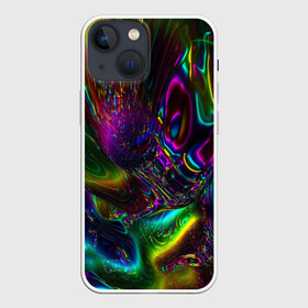 Чехол для iPhone 13 mini с принтом АБСТРАКЦИЯ в городе Новоалтайск,  |  | abstract | abstraction | color | geometry | paitnt | psy | абстракция | геометрия | краски | неоновые | психоделика