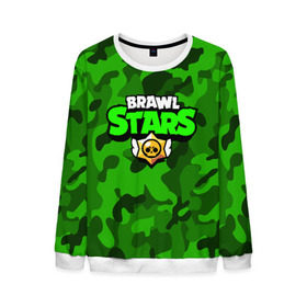 Мужской свитшот 3D с принтом BRAWL STARS в городе Новоалтайск, 100% полиэстер с мягким внутренним слоем | круглый вырез горловины, мягкая резинка на манжетах и поясе, свободная посадка по фигуре | brawl stars | bull | colt | leon | stars | берли | бо | брок | ворон | джесси | динамайк | дэррил | кольт | леон | мортис | нита | пайпер | пенни | поко | пэм | рикошет | спайк | тара | фрэнк | шелли | эль примо