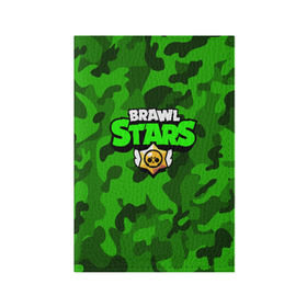 Обложка для паспорта матовая кожа с принтом BRAWL STARS в городе Новоалтайск, натуральная матовая кожа | размер 19,3 х 13,7 см; прозрачные пластиковые крепления | brawl stars | bull | colt | leon | stars | берли | бо | брок | ворон | джесси | динамайк | дэррил | кольт | леон | мортис | нита | пайпер | пенни | поко | пэм | рикошет | спайк | тара | фрэнк | шелли | эль примо