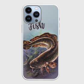 Чехол для iPhone 13 Pro Max с принтом Fish в городе Новоалтайск,  |  | Тематика изображения на принте: рыба | рыбак | рыбалка | снасти | увлечение | улов | хобби