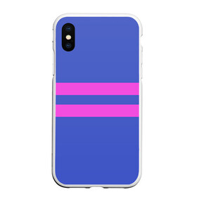 Чехол для iPhone XS Max матовый с принтом ФРИСК (FRISK) в городе Новоалтайск, Силикон | Область печати: задняя сторона чехла, без боковых панелей | Тематика изображения на принте: asriel dreemurr | chara | frisk | sans | undertale | азриэль дримурр | андертейл | андрайн | гастер | меттатон | санс | фриск | чара