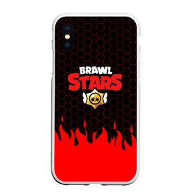 Чехол для iPhone XS Max матовый с принтом BRAWL STARS в городе Новоалтайск, Силикон | Область печати: задняя сторона чехла, без боковых панелей | brawl stars | bull | colt | leon | stars | берли | бо | брок | ворон | джесси | динамайк | дэррил | кольт | леон | мортис | нита | пайпер | пенни | поко | пэм | рикошет | спайк | тара | фрэнк | шелли | эль примо
