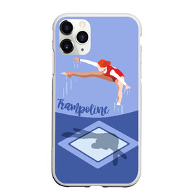 Чехол для iPhone 11 Pro матовый с принтом Trampoline в городе Новоалтайск, Силикон |  | aerobics | jumping | sport | trampoline | trampoline aerobics | trampoline jumping | trampoline sport | батут | батутисты | батутный спорт | спорт