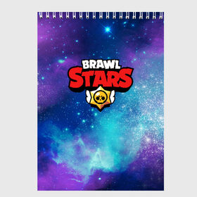 Скетчбук с принтом BRAWL STARS в городе Новоалтайск, 100% бумага
 | 48 листов, плотность листов — 100 г/м2, плотность картонной обложки — 250 г/м2. Листы скреплены сверху удобной пружинной спиралью | brawl stars | bull | colt | leon | stars | берли | бо | брок | ворон | джесси | динамайк | дэррил | кольт | леон | мортис | нита | пайпер | пенни | поко | пэм | рикошет | спайк | тара | фрэнк | шелли | эль примо
