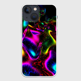Чехол для iPhone 13 mini с принтом В НЕОНЕ в городе Новоалтайск,  |  | abstract | abstraction | color | geometry | paitnt | psy | абстракция | геометрия | краски | неоновые | психоделика