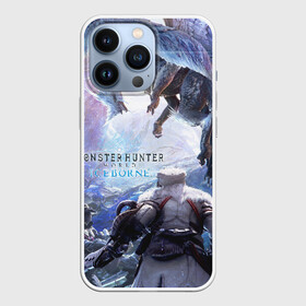Чехол для iPhone 13 Pro с принтом Monster Hunter: World Iceborn в городе Новоалтайск,  |  | hunter | iceborn | monster | world | айсборн | ворлд | монстр | хантер