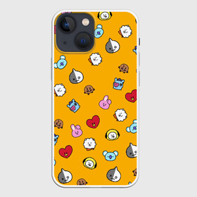 Чехол для iPhone 13 mini с принтом BT21 в городе Новоалтайск,  |  | bt21 | bt21 chimmy | bt21 cooky | bt21 koya | bt21 shooky | bt21 игрушки | bt21 купить | bt21 персонажи | bt21 чонгук | bts | bts 2019 | bts love | k pop | коя bt21 | магазин bt21